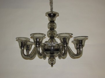 "MODERN ALL SPHERES VERS.2" Murano glass chandelier