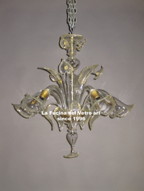 "CALLE" Murano glass chandelier