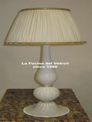 Murano glass table lamp "PASTORAL" 