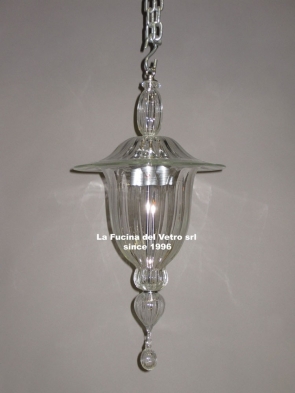 Murano glass lantern "LANTERN CLASSIC" 