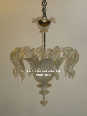 Plafoniera a soffitto in vetro di Murano "CLASSICA"